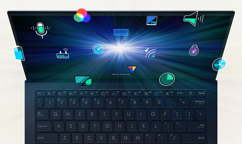 Laptop ASUS ZenBook S 13 UX5304MA-NQ012W aplikacja narzędzia funkcje