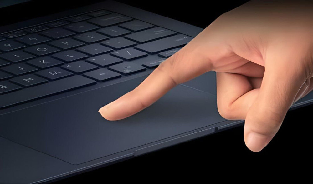 Laptop ASUS ZenBook S 13 UX5304MA-NQ012W touchpad obsługa