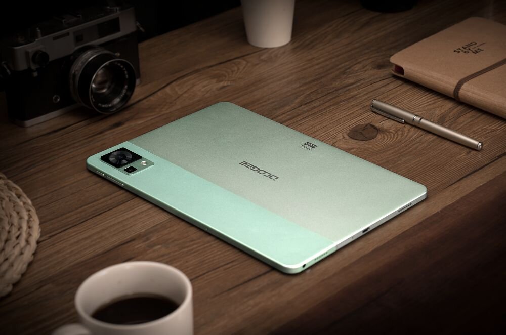 Tablet DOOGEE T35 Certyfikat TÜV SÜD Blue Light Ratio