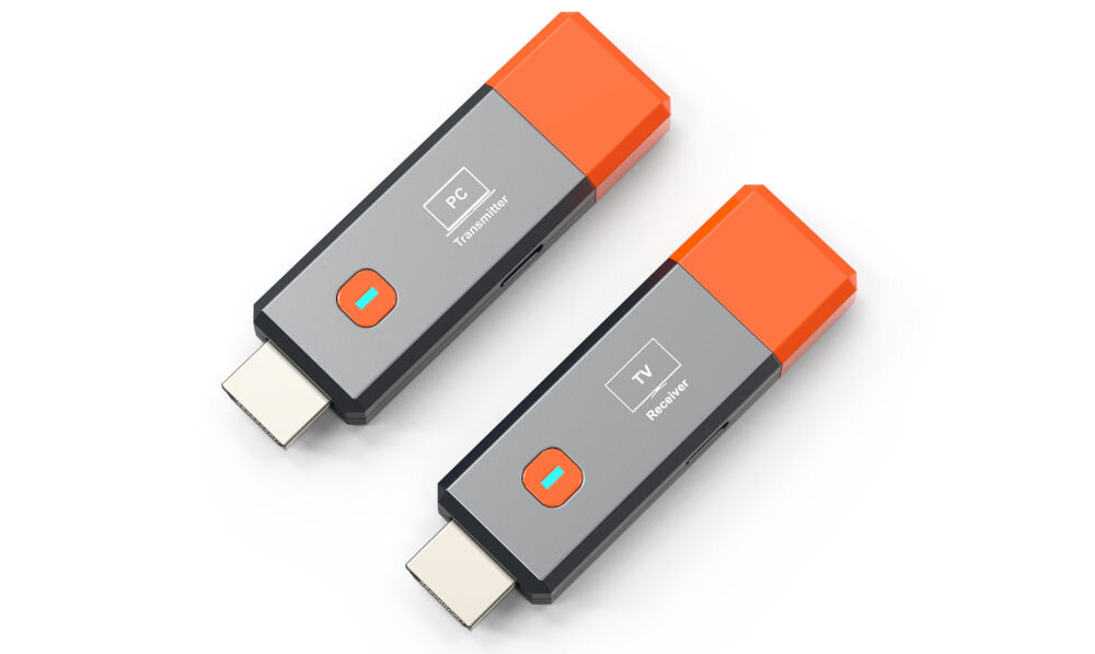 Transmiter HDMI XENSO HL50D - Kompaktowy, estetyczny design, transmitery pod skosem, urządzenie pod skosem