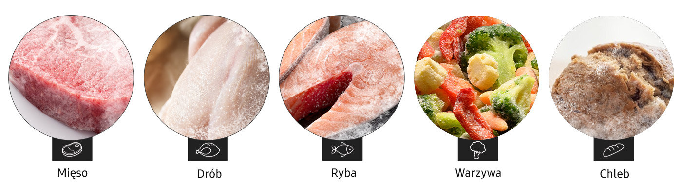 W kuchence mikrofalowej Samsung MG23F301TAK masz do dyspozycji programy Power Defrost W kuchence mikrofalowej Samsung MG23F301TAK masz do dyspozycji programy Power Defrost