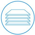 Samsung Wytrzymałe półki. Srebrne wykończenie Samsung Wytrzymałe półki. Srebrne wykończenie