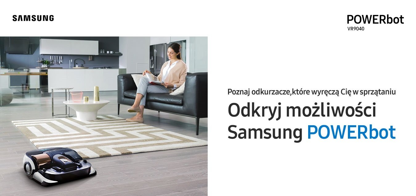 Odkryj możliwości Samsung POWERbot VR9040