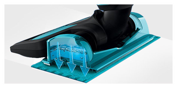 Philips Łatwe czyszczenie na mokro. Odłączany zbiornik na wodę Philips Łatwe czyszczenie na mokro. Odłączany zbiornik na wodę