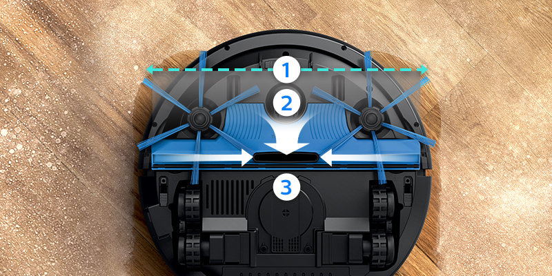 Philips Szeroka nasadka zasysająca. 3-stopniowe czyszczenie Philips Szeroka nasadka zasysająca. 3-stopniowe czyszczenie
