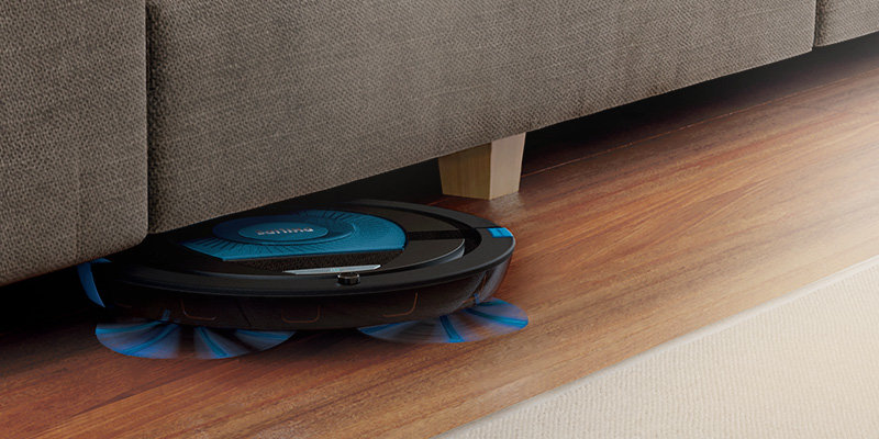 Philips Płaska konstrukcja. Wysprząta pod meblami Philips Płaska konstrukcja. Wysprząta pod meblami