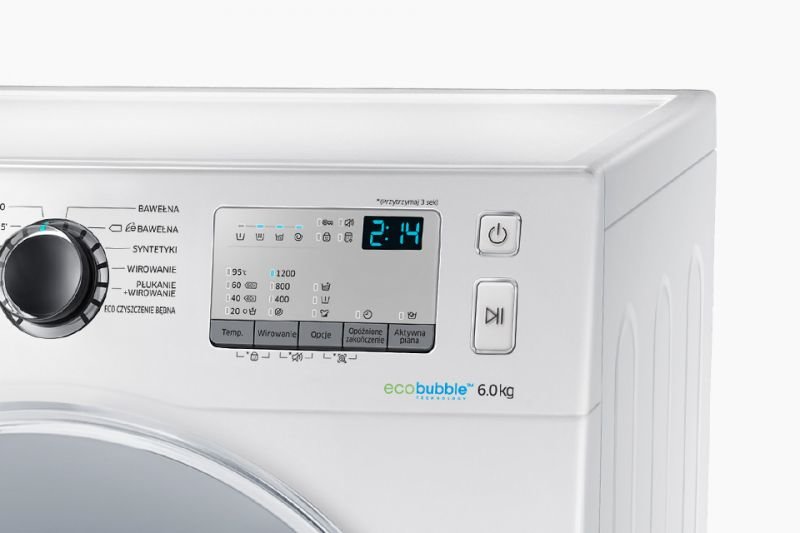 Samsung
11
programów
prania.
Intuicyjne
sterowanie
dla
Twojej
wygody Samsung
11
programów
prania.
Intuicyjne
sterowanie
dla
Twojej
wygody