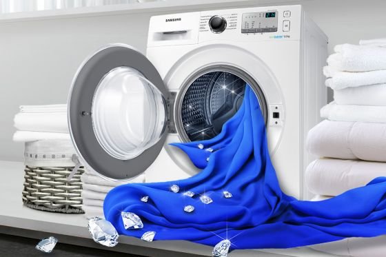 Samsung
Bęben
Diamond.
Dba
o
delikatne
tkaniny Samsung
Bęben
Diamond.
Dba
o
delikatne
tkaniny