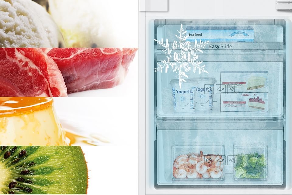 Samsung Szybkie zamrażanie produktów. Power Freeze Samsung Szybkie zamrażanie produktów. Power Freeze