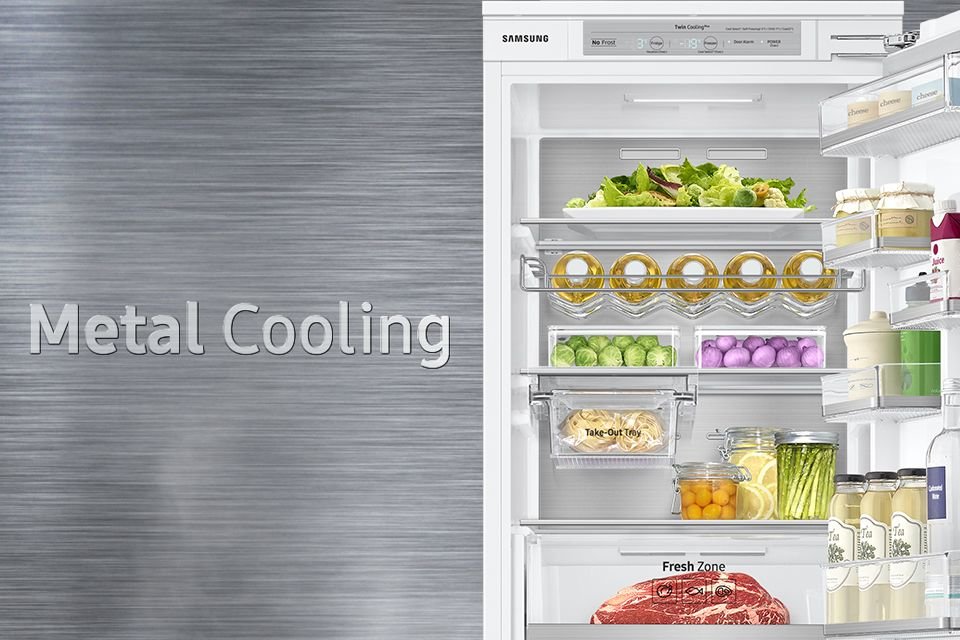 Samsung Lepsza izolacja, większa oszczędność. Metal Cooling Samsung Lepsza izolacja, większa oszczędność. Metal Cooling