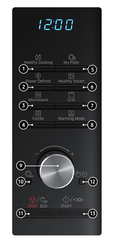 Samsung Mikrofalowka Panel Sterowania 467 Samsung Mikrofalowka Panel Sterowania 467