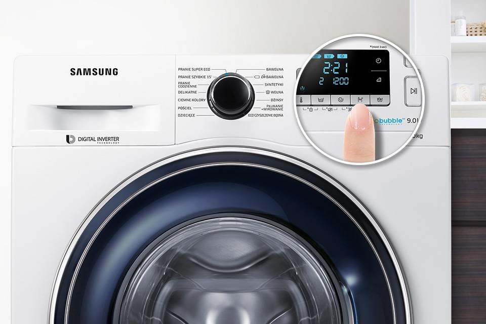 Samsung Wygodne rozwiązanie. Ustaw czas zakończenia prania Samsung Wygodne rozwiązanie. Ustaw czas zakończenia prania