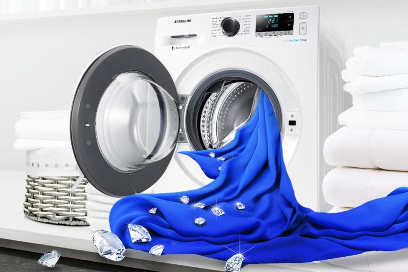 Samsung Bęben Diamond. Dba o delikatne tkaniny Samsung Bęben Diamond. Dba o delikatne tkaniny