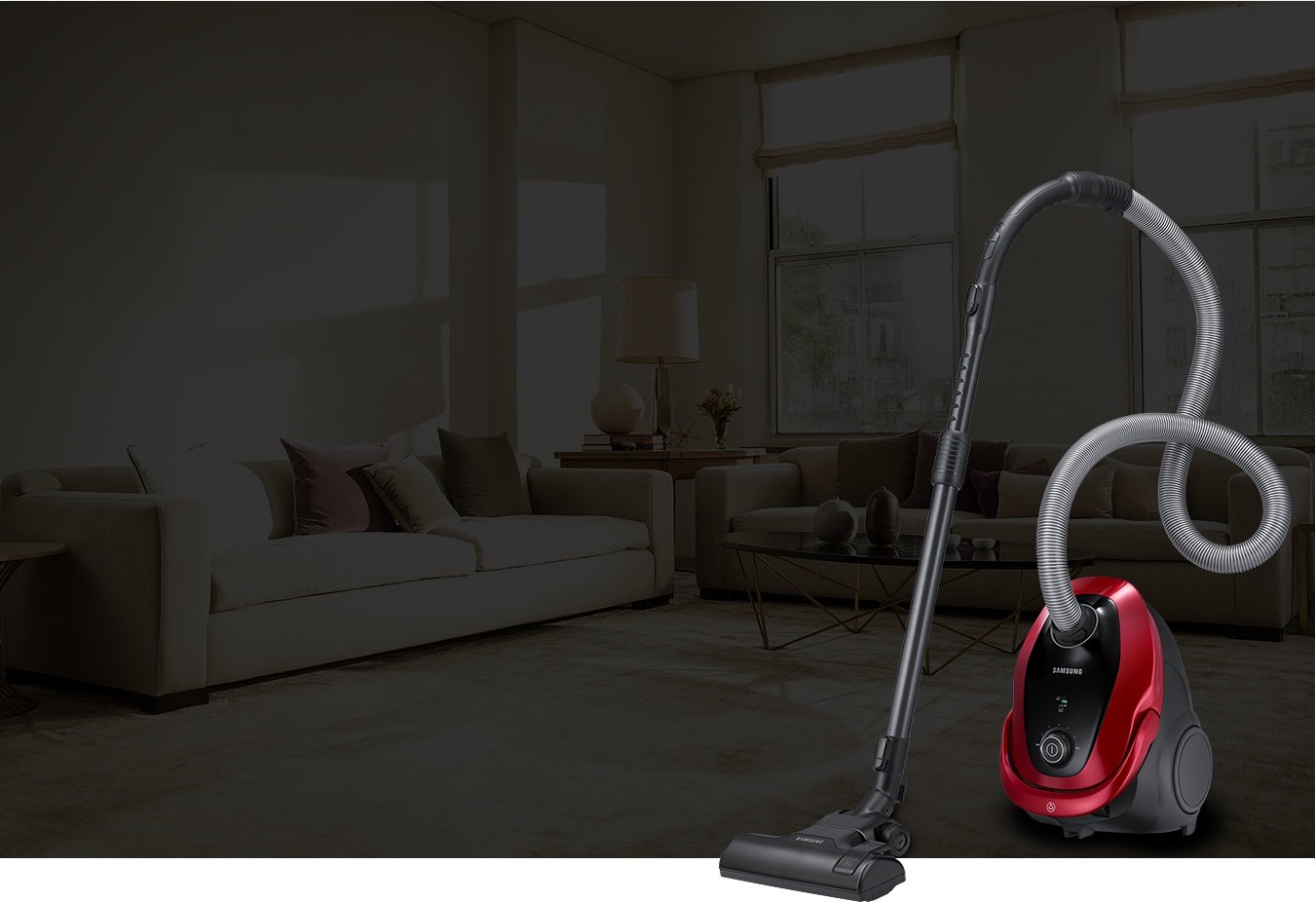 Samsung Wysokie parametry odkurzania 3 x A Samsung Wysokie parametry odkurzania 3 x A