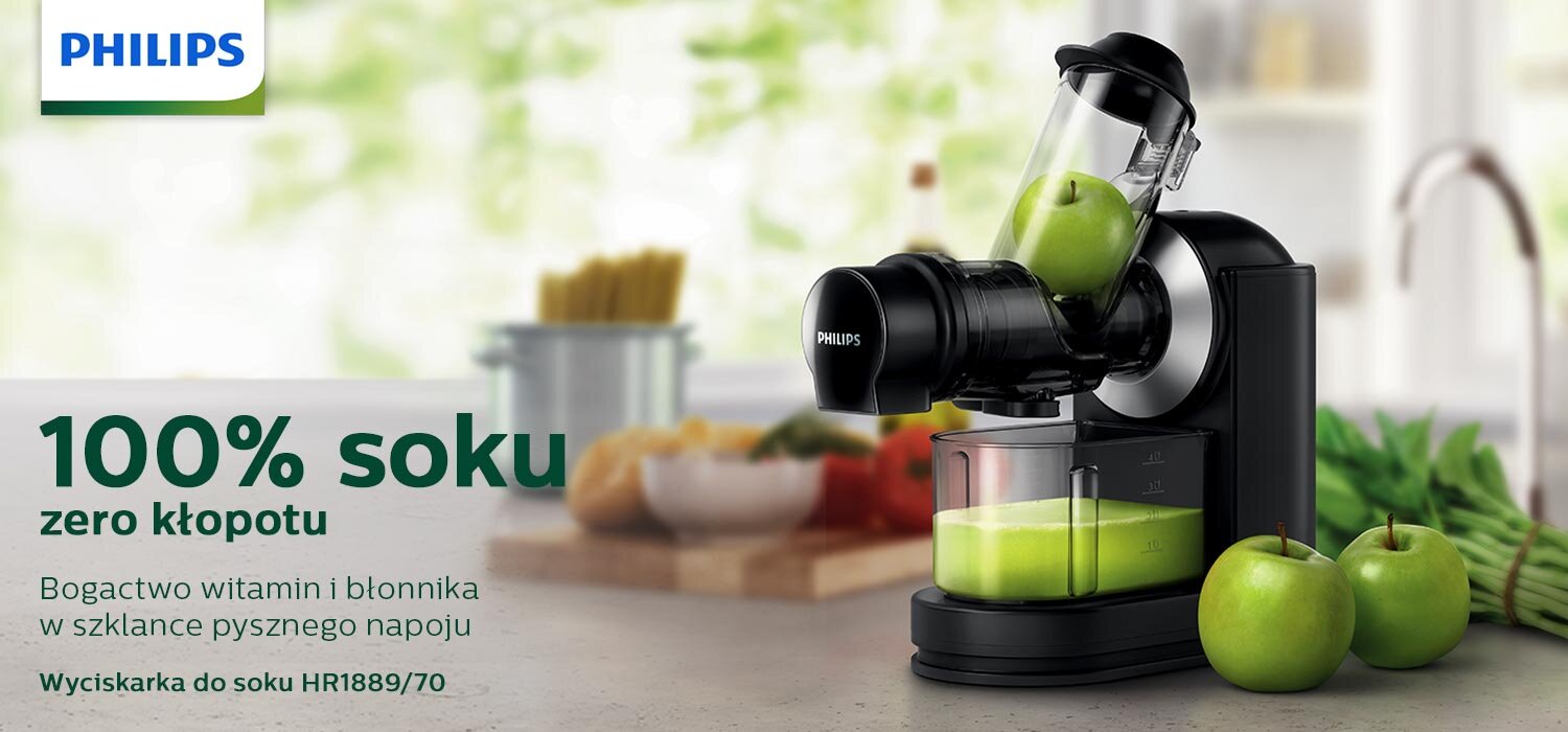 Philips Wyciskarka do soku HR1889/70 Philips Wyciskarka do soku HR1889/70