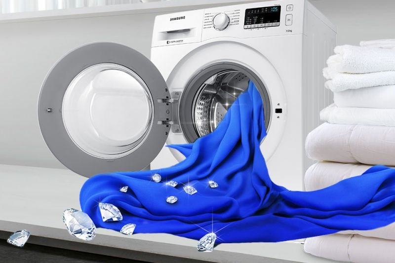 Samsung Bęben Diamond. Dba o delikatne tkaniny Samsung Bęben Diamond. Dba o delikatne tkaniny