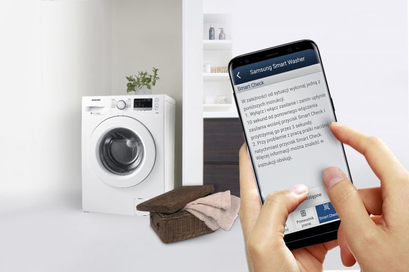 Samsung Smart Check. Inteligentne wsparcie dla Twojej wygody Samsung Smart Check. Inteligentne wsparcie dla Twojej wygody