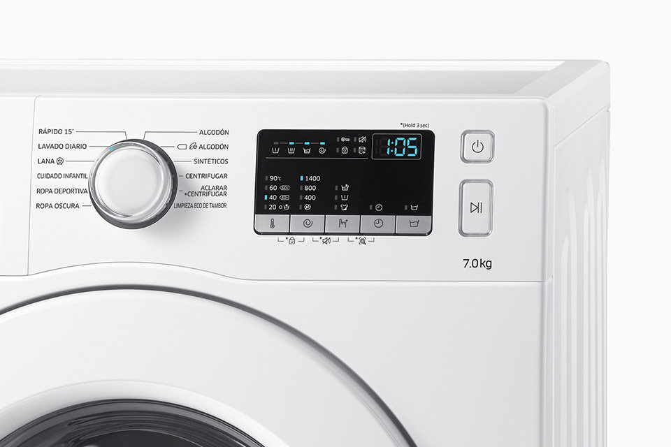 Samsung 12 programów prania. Intuicyjne sterowanie dla Twojej wygody Samsung 12 programów prania. Intuicyjne sterowanie dla Twojej wygody