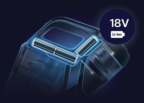 Philips Wydajny akumulator. Do 45 minut na jednym ładowaniu* Philips Wydajny akumulator. Do 45 minut na jednym ładowaniu*