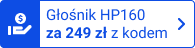 Głośnik HP160 za 249 zł z kodem