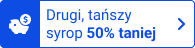 Drugi tańszy syrop 50% taniej