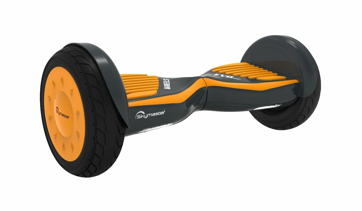 SKYMASTER 11 Evo Smart 10.5 cala Czarno-pomarańczowy Deskorolka elektryczna  - niskie ceny i opinie w Media Expert