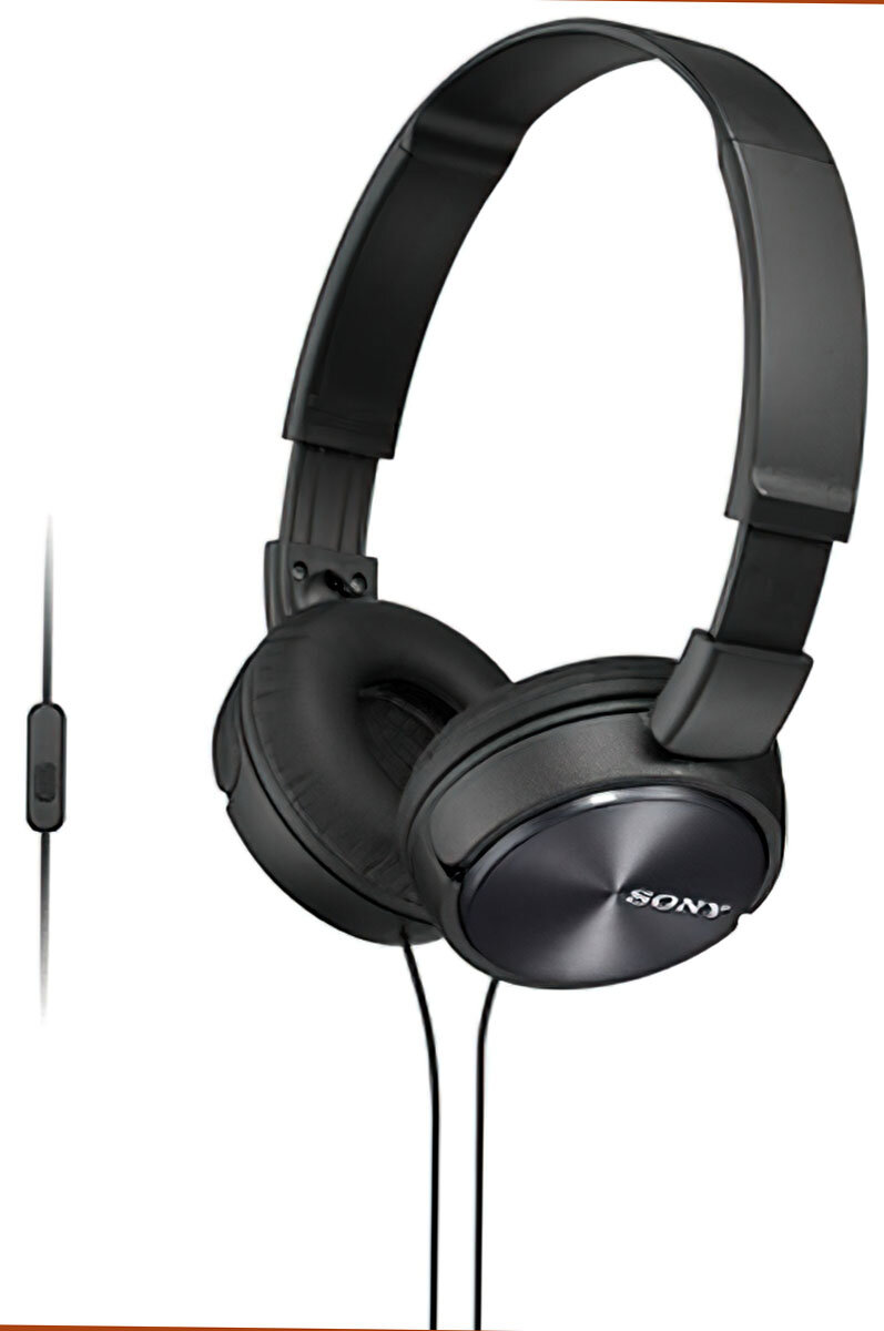 SONY MDRZX310APB z mikrofonem Czarny Słuchawki nauszne - niskie ceny i  opinie w Media Expert
