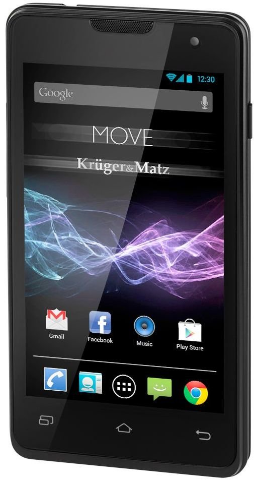 Smartfon KRUGER & MATZ Move Czarny KM0401 - niskie ceny i opinie w Media  Expert