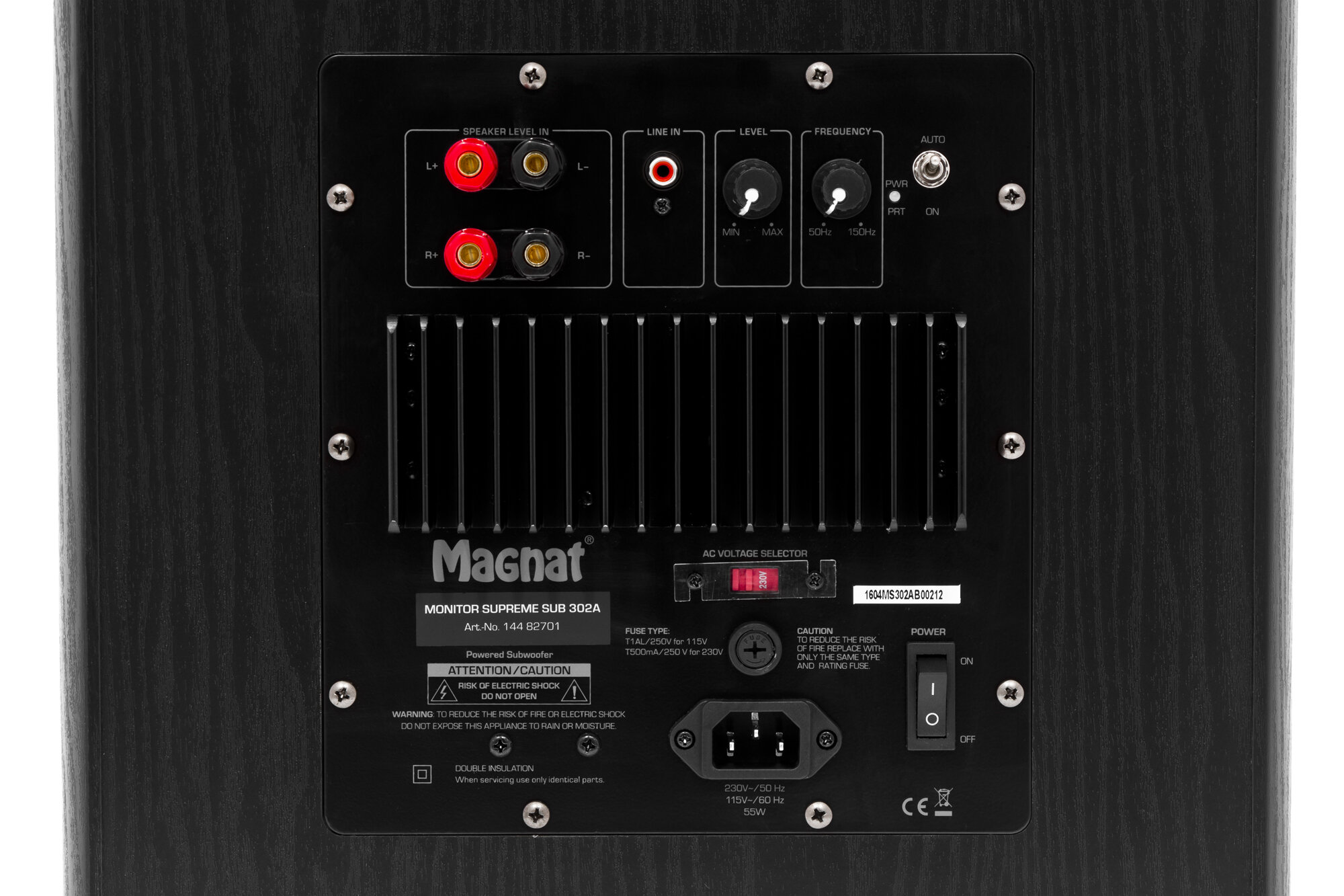 MAGNAT Monitor Supreme Sub 302A Czarny Głośnik basowy - niskie ceny i  opinie w Media Expert