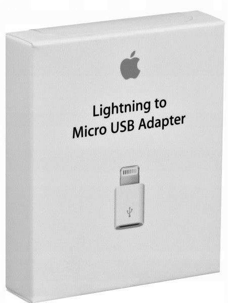 APPLE Lightning - micro USB MD820ZM/A Adapter - niskie ceny i opinie w  Media Expert