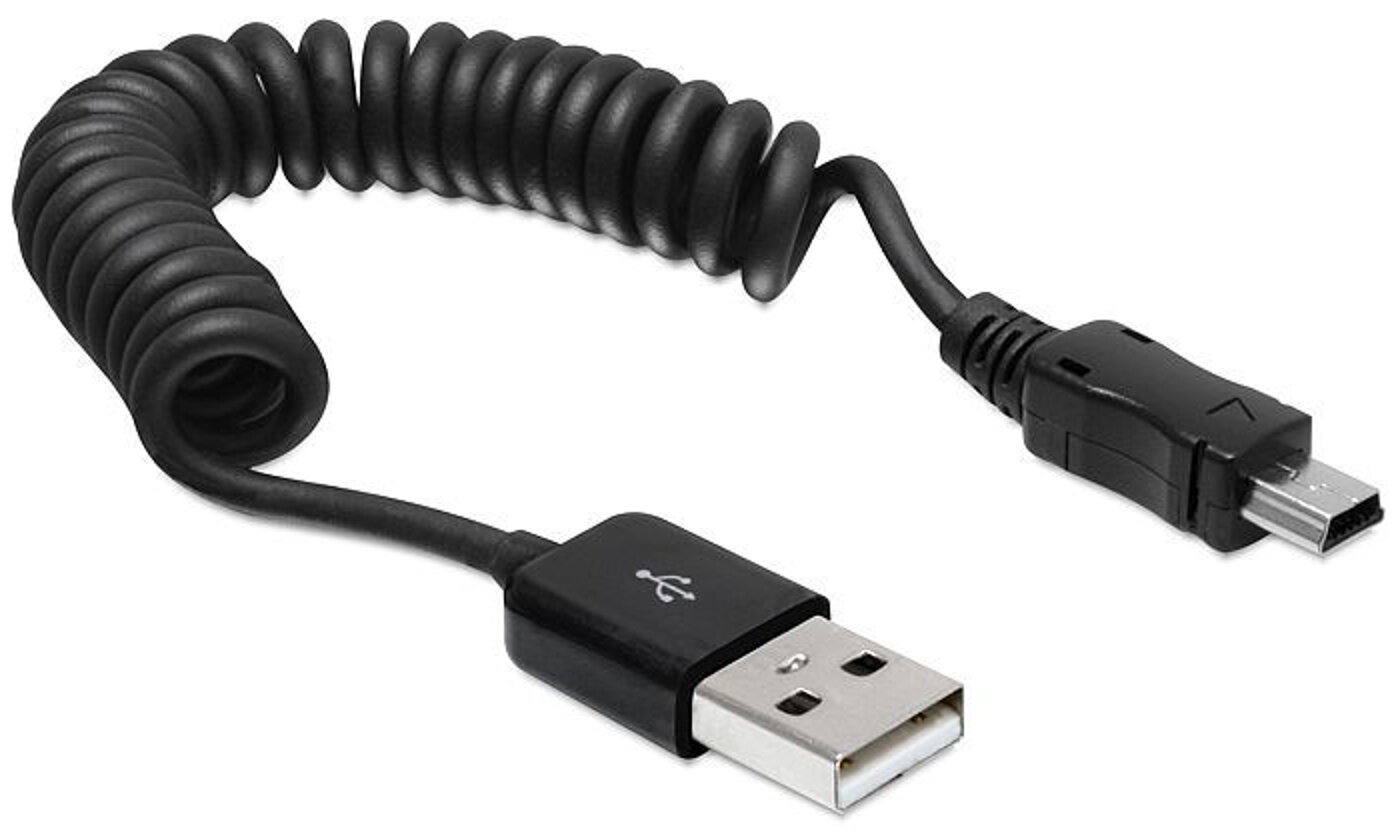 DELOCK 0.2 m Kabel Mini USB - USB - niskie ceny i opinie w Media Expert