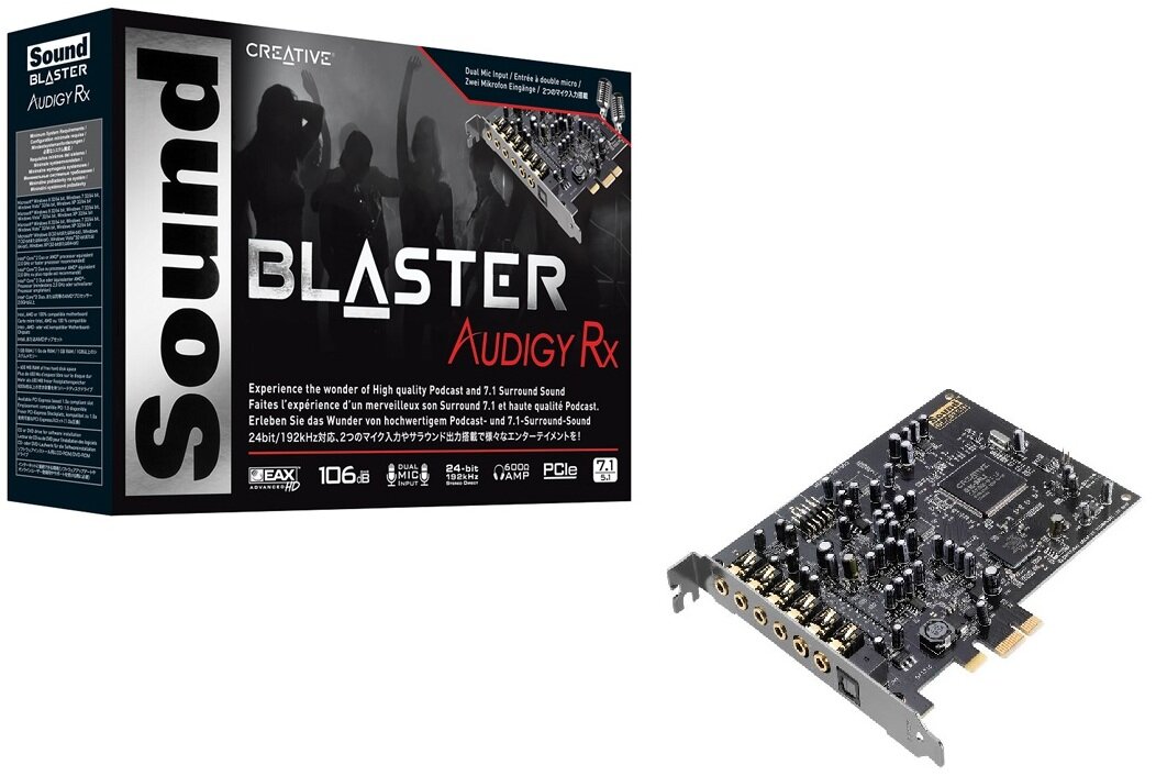 CREATIVE Sound Blaster Audigy Rx Karta dźwiękowa - niskie ceny i opinie w  Media Expert
