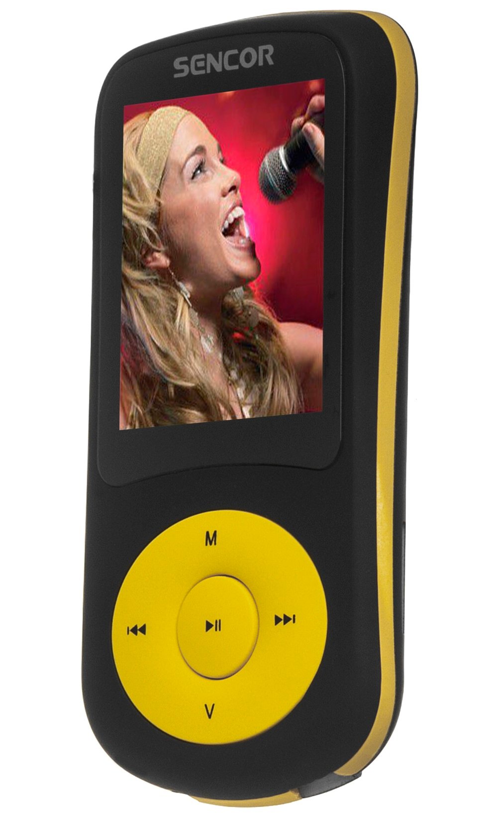 SENCOR SFP 5870 BYL Żółty Odtwarzacz MP3/MP4 - niskie ceny i opinie w Media  Expert
