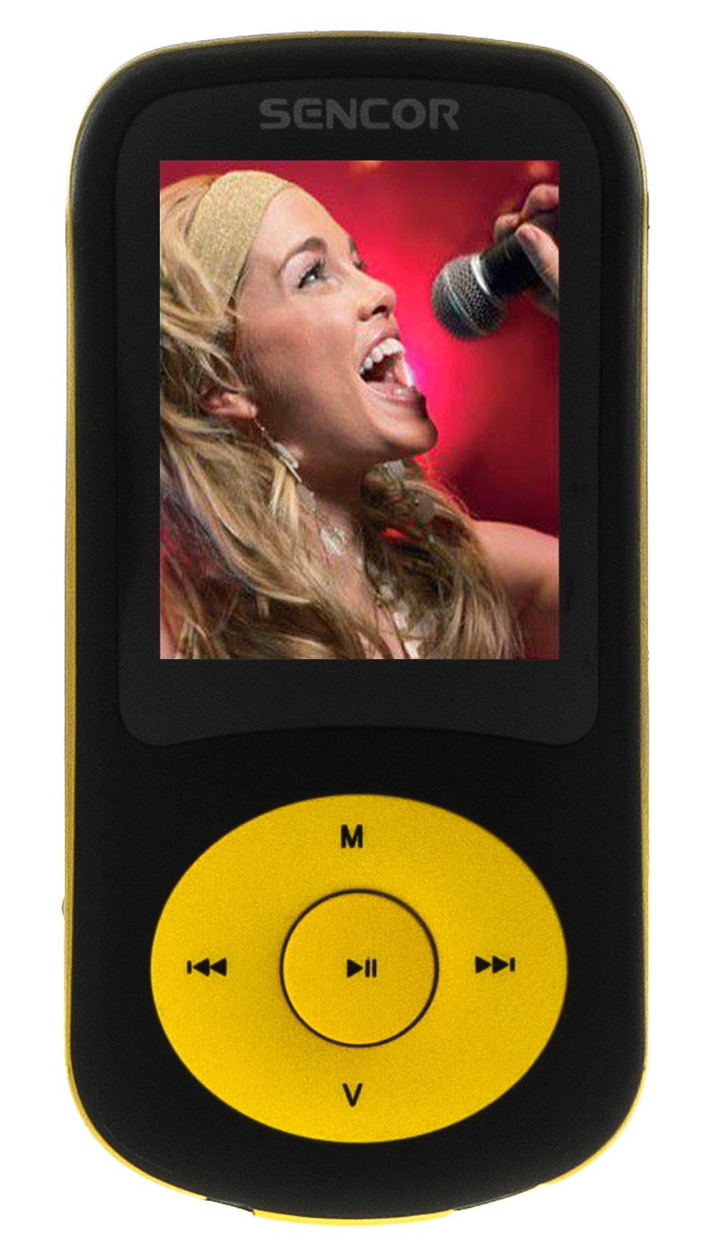 SENCOR SFP 5870 BYL Żółty Odtwarzacz MP3/MP4 - niskie ceny i opinie w Media  Expert