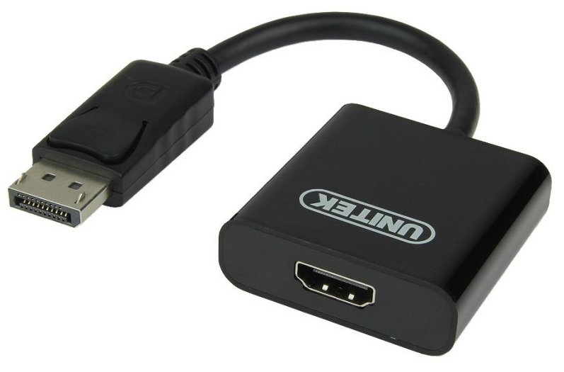 UNITEK Adapter DisplayPort - HDMI - niskie ceny i opinie w Media Expert