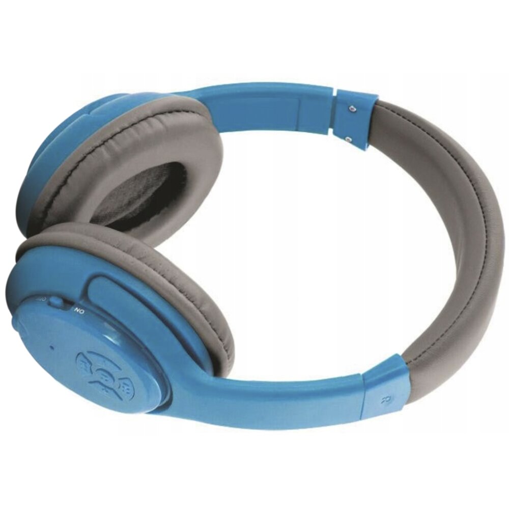 ESPERANZA Libero EH163B Niebiesko-szary Słuchawki nauszne - niskie ceny i  opinie w Media Expert