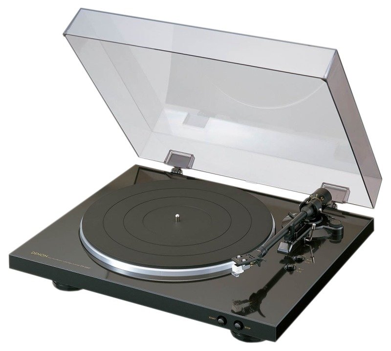 DENON DP-300F Czarny Gramofon - niskie ceny i opinie w Media Expert