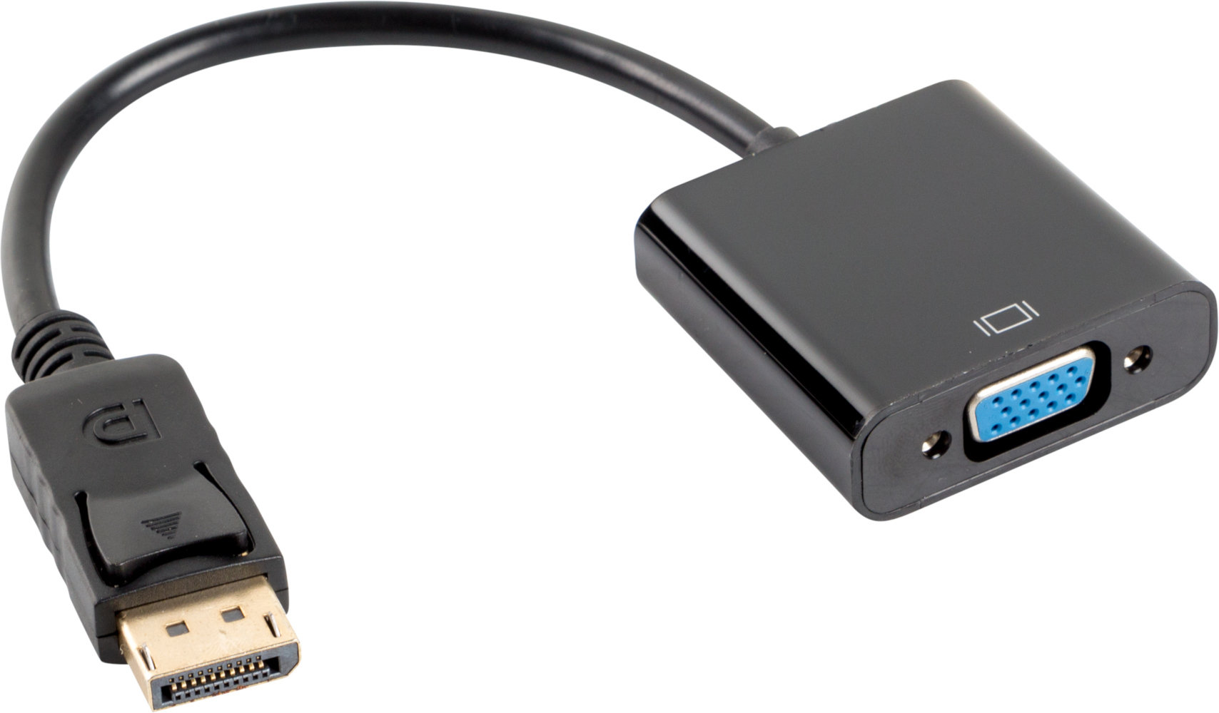 LANBERG 0.2 m Adapter DisplayPort - VGA - niskie ceny i opinie w Media  Expert