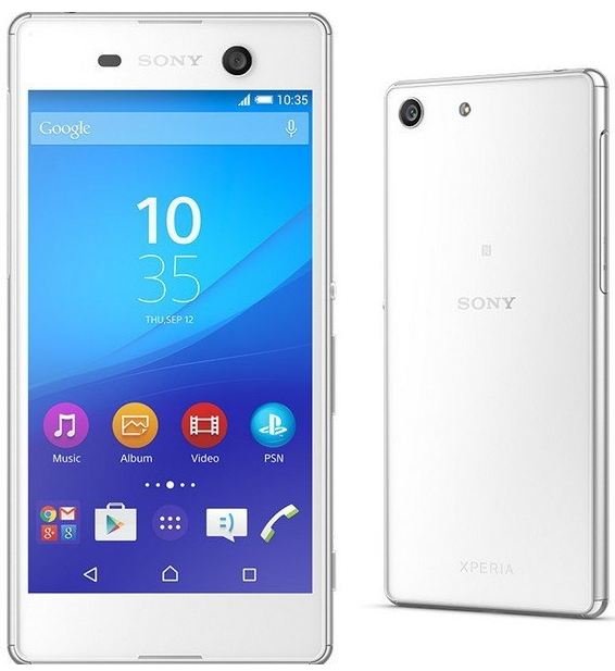 SONY Xperia M5 3/16GB 5" Biały E5603 Smartfon - niskie ceny i opinie w  Media Expert