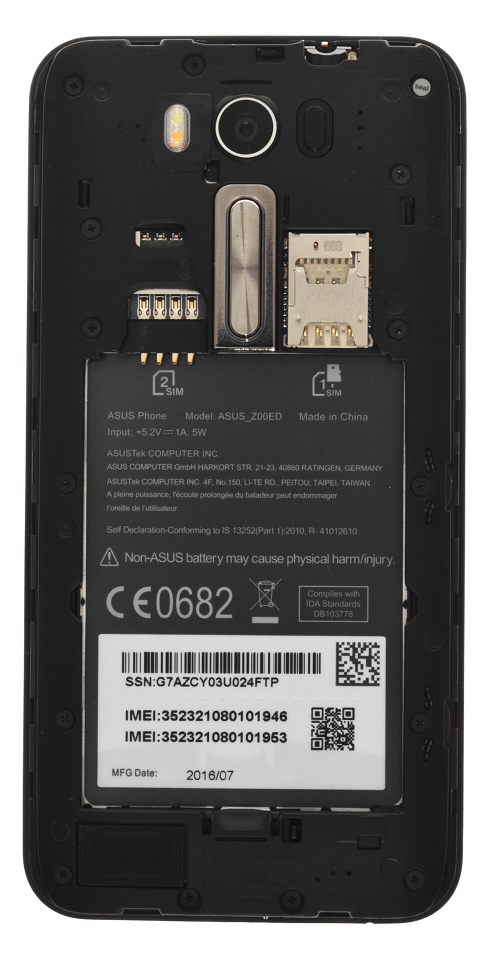 ASUS Zenfone 2 32GB Laser 5.0* Srebrny ZE500KL-6J427WW Smartfon - niskie  ceny i opinie w Media Expert