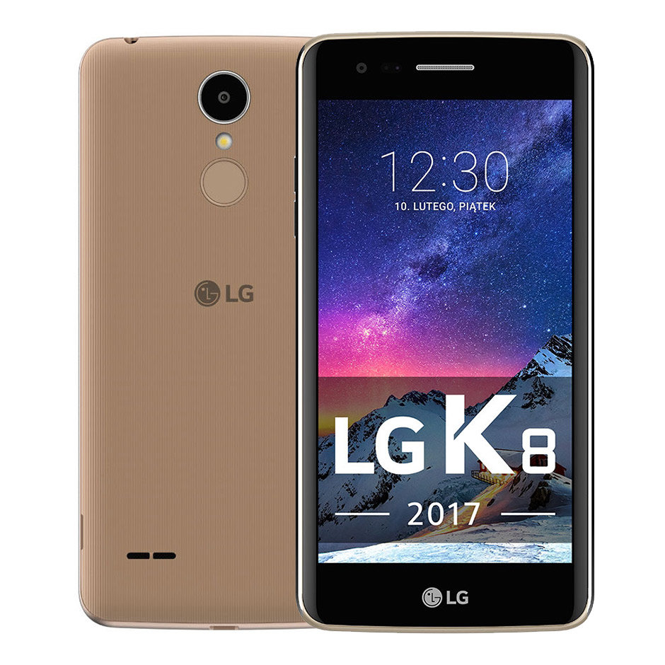 LG K8 2017 1.5 /16GB 5" Złoty LGM200E.APOCGK Smartfon - niskie ceny i  opinie w Media Expert