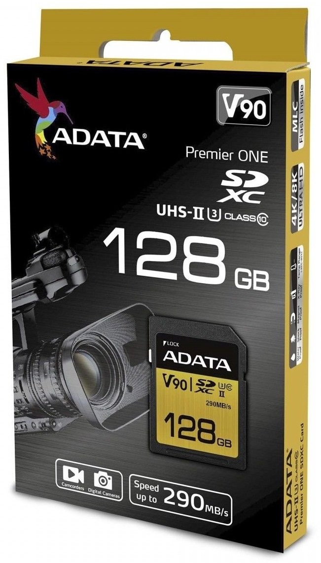 ADATA Premier ONE SDXC 128GB Karta pamięci - niskie ceny i opinie w Media  Expert