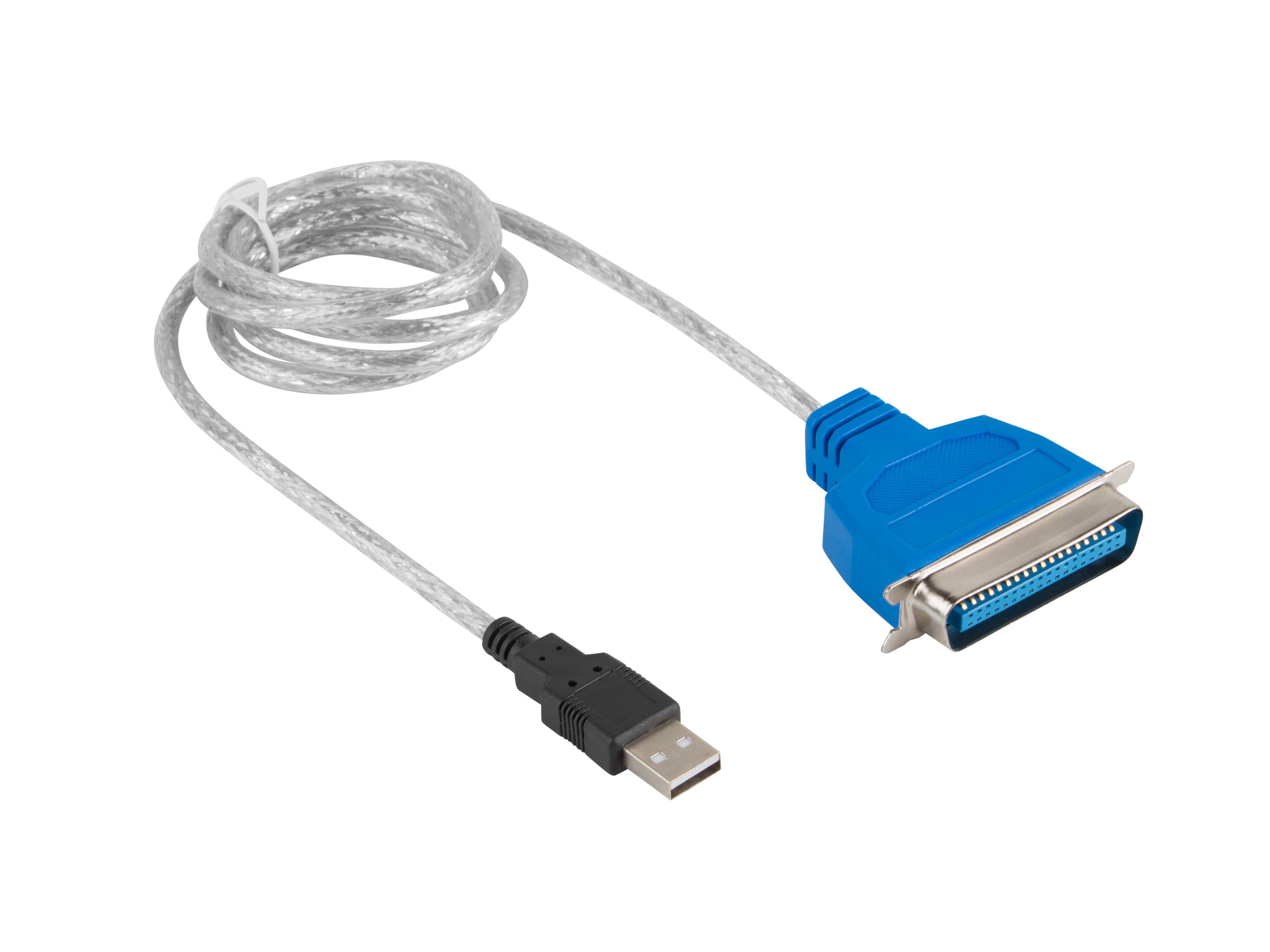 LANBERG 1.4 m Adapter USB - LPT - niskie ceny i opinie w Media Expert
