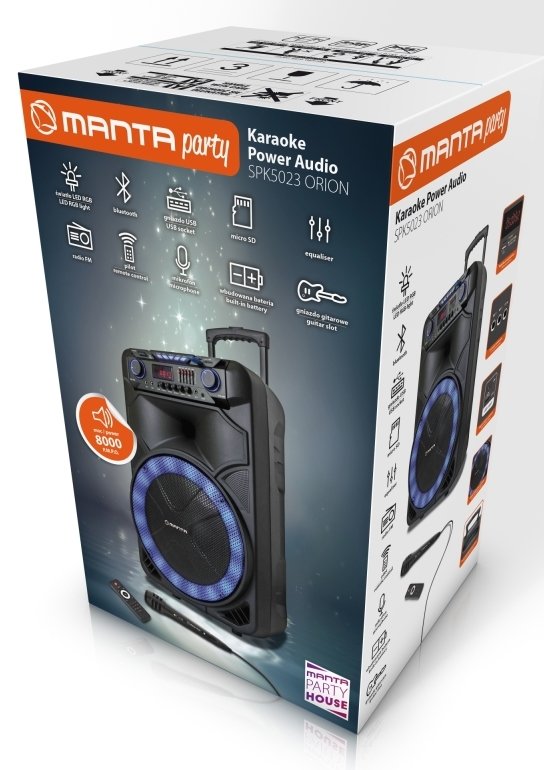 MANTA Orion SPK5023 Power audio - niskie ceny i opinie w Media Expert