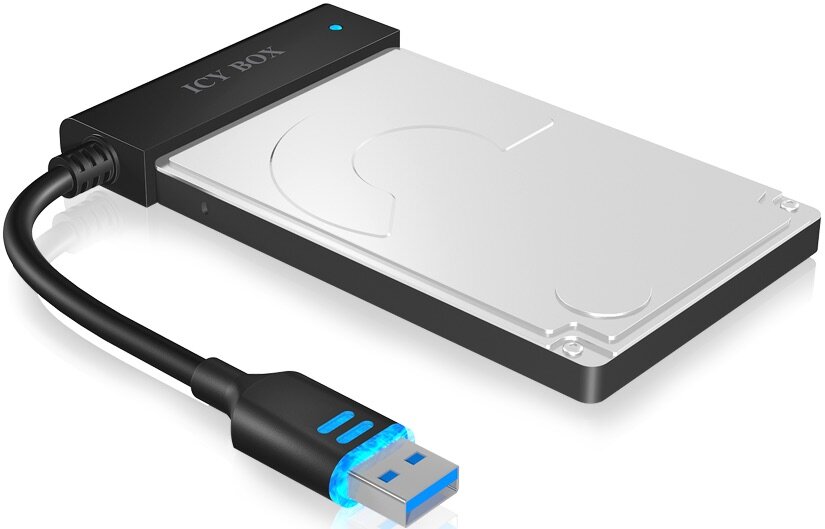 ICY BOX Adapter USB - SATA - niskie ceny i opinie w Media Expert