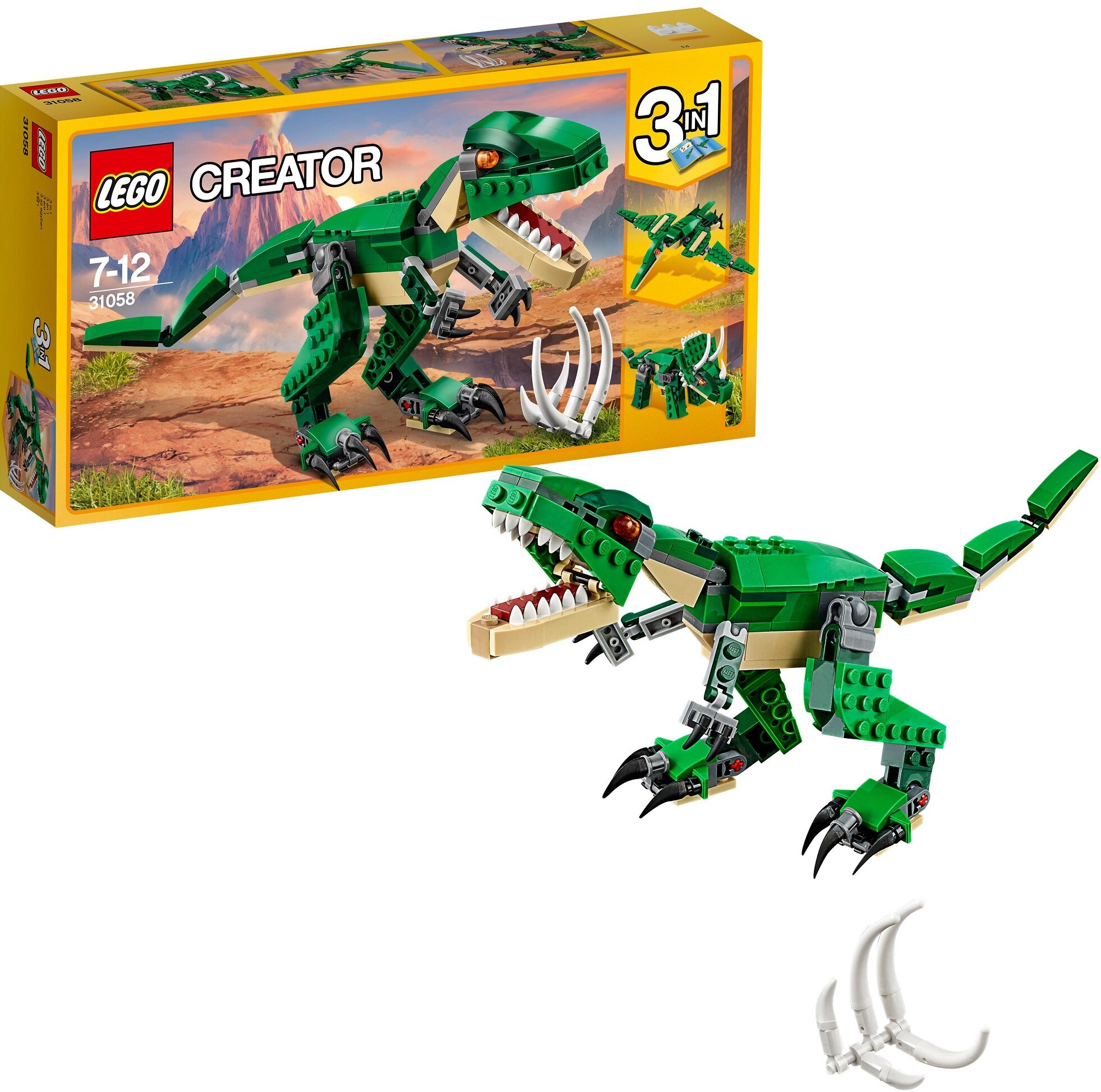 LEGO 31058 Creator 3w1 Potężne dinozaury - niskie ceny i opinie w Media  Expert