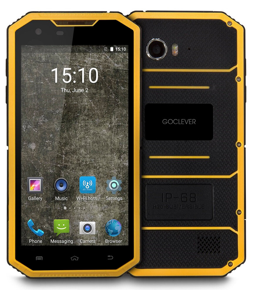 GOCLEVER Quantum 5 500 Rugged 1/16GB 5" Czarny FQ5500RUG Smartfon - niskie  ceny i opinie w Media Expert