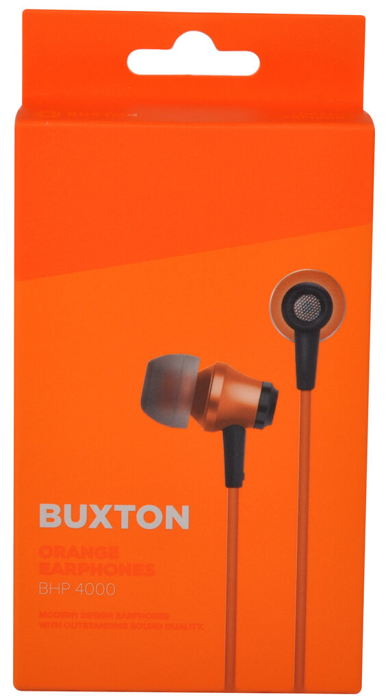 BUXTON BHP 4000 Pomarańczowy Słuchawki dokanałowe - niskie ceny i opinie w  Media Expert