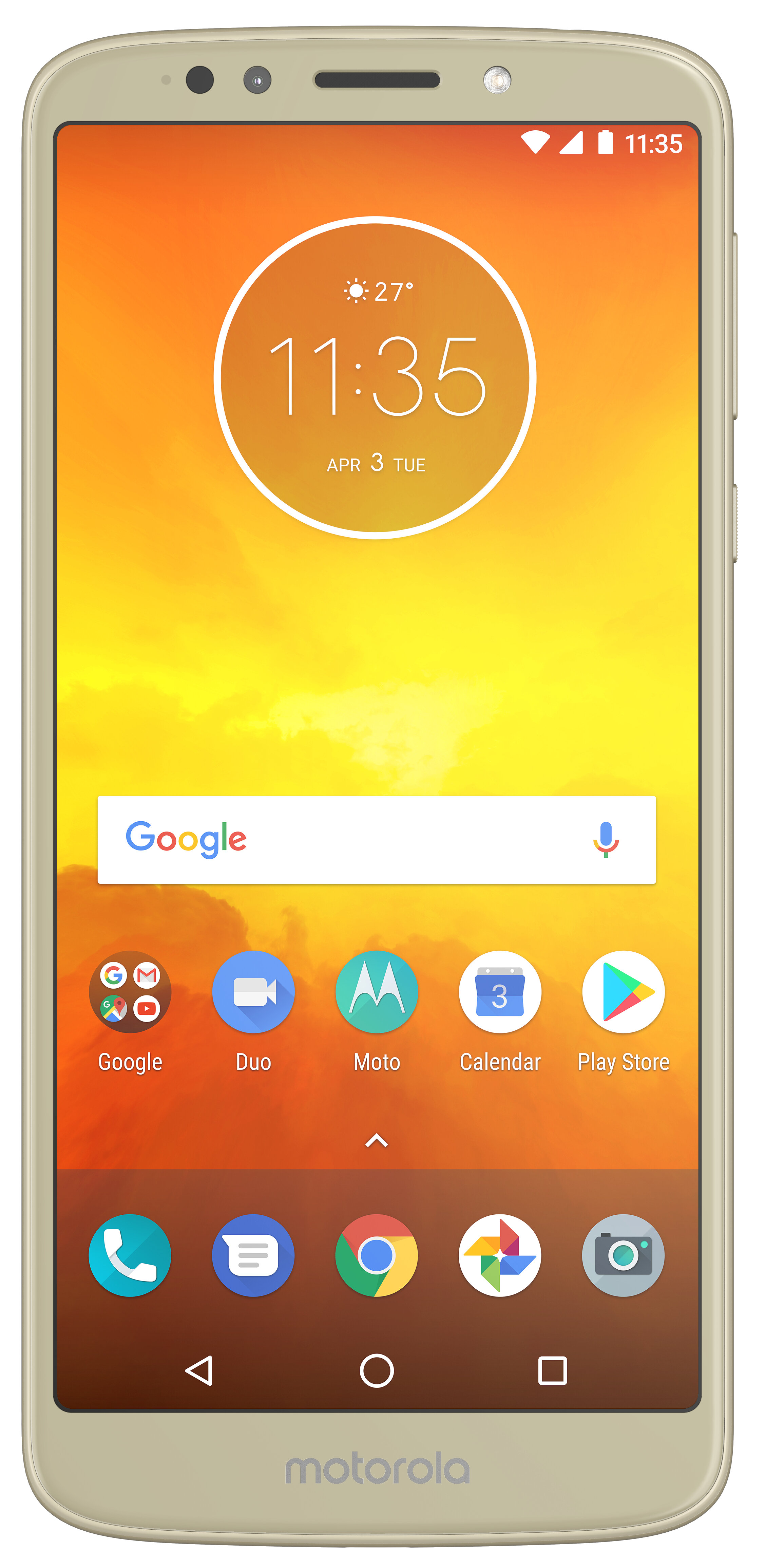 MOTOROLA E5 2/16GB 5.7" Złoty Smartfon - niskie ceny i opinie w Media Expert
