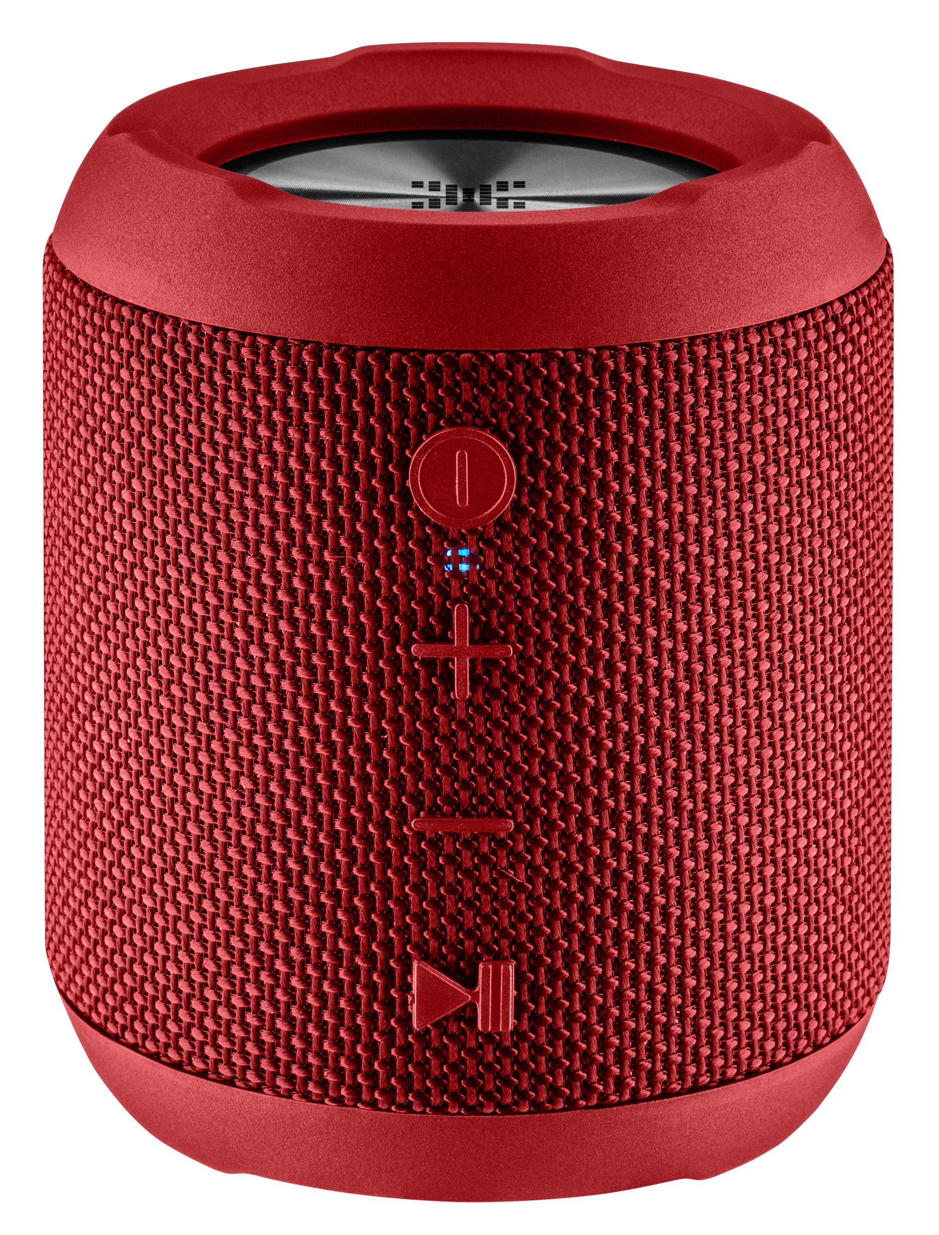XMUSIC BTS500R Czerwony Bluetooth radio FM funkcja TWS Głośnik mobilny -  niskie ceny i opinie w Media Expert